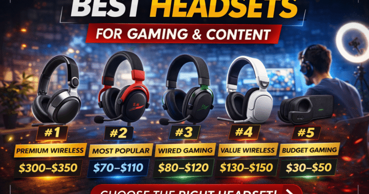 Top 10 Selling Headsets for Listening to Content and Gaming: The Ultimate Guide